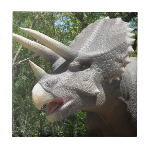 Carreau En Céramique dinosaure de Tricératops