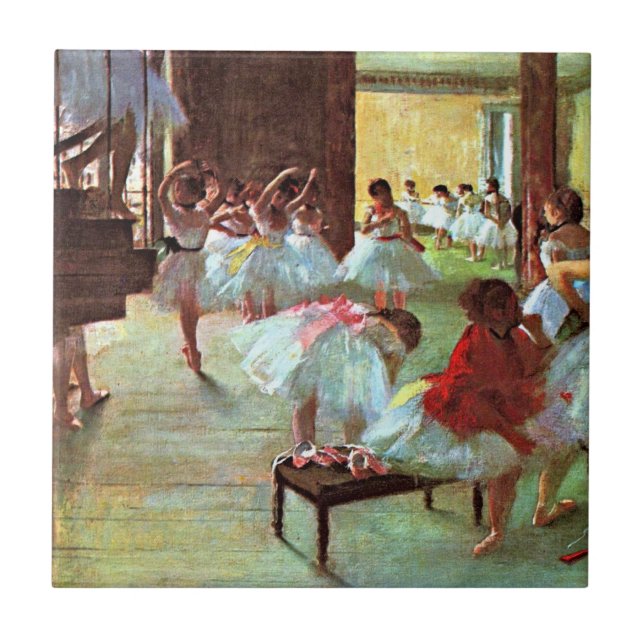Carreau En Céramique Diplôme - École de ballet (Devant)