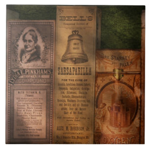 Carreau En Céramique Docteur - Extraits composés et Sarsaparilla