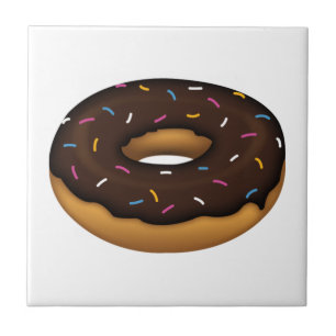Carreau En Céramique Donut - Emoji