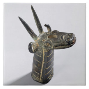 Carreau En Céramique Dragon, symbole du dieu Marduk, défunt pe assyrie
