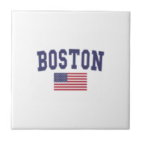 Drapeau américain de Boston