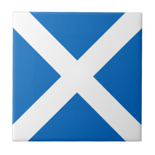 Carreau En Céramique Drapeau de l'Ecosse - souvenir écossais de drapeau