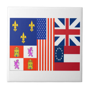 Carreau En Céramique Drapeau de Pensacola