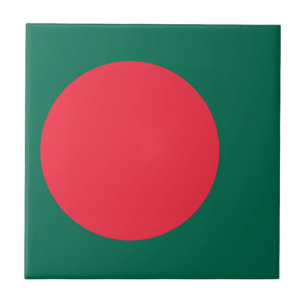 Carreau En Céramique Drapeau du Bangladesh