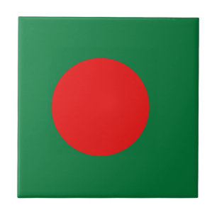 Carreau en céramique Drapeau du Bangladesh