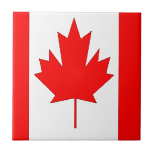 Carreau En Céramique Drapeau du Canada