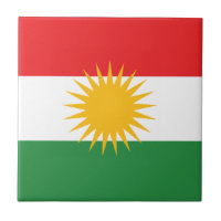 Drapeau du Kurdistan (le Kurdistan ou l'Alaya