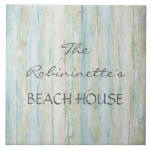 Carreau En Céramique Driftwood Ocean Beach House Coastal Seashoredriftw
