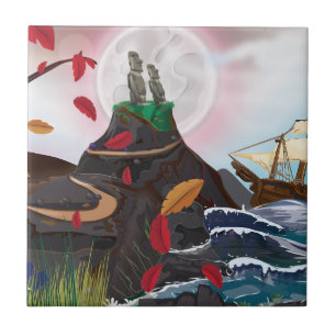 Carreau En Céramique Easter Island Adventure