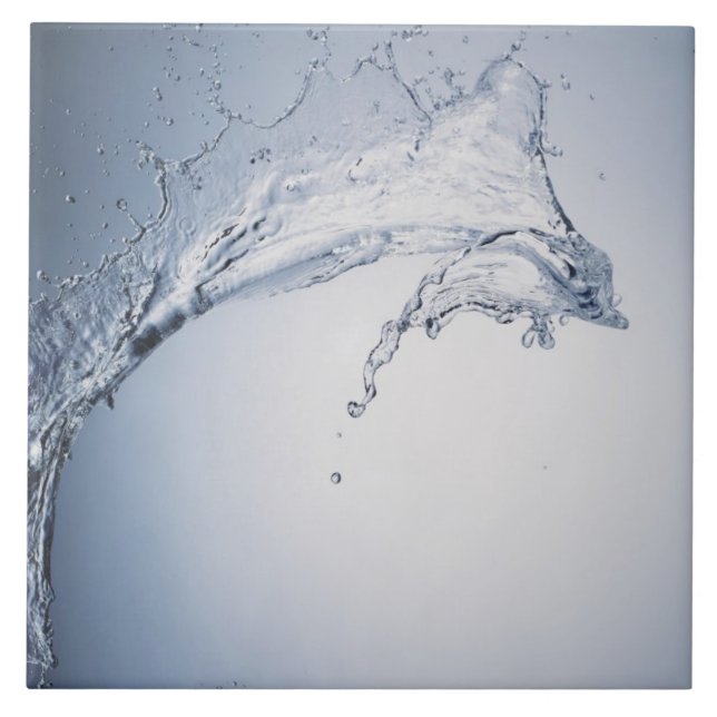 Carreau En Céramique Éclaboussure de l'eau (Devant)