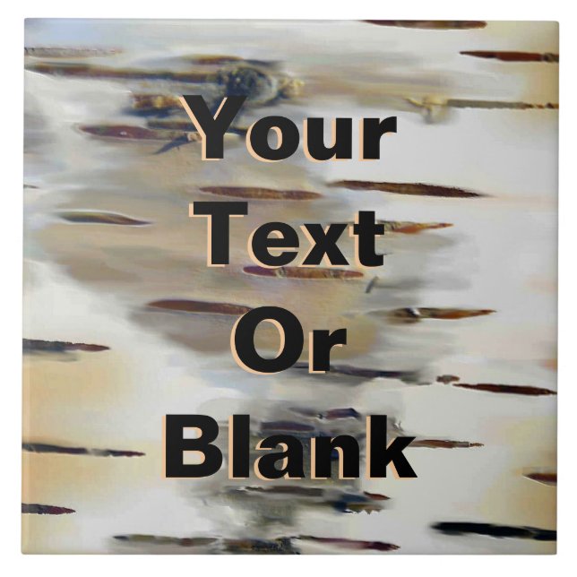 Carreau En Céramique Écorce (Devant)