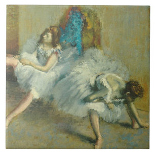 Carreau En Céramique Edgar Degas avant le ballet, 1890-1892