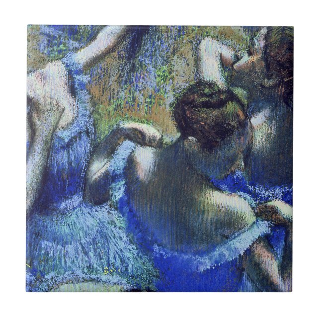 Carreau En Céramique Edgar Degas - Danseurs Bleus (Devant)