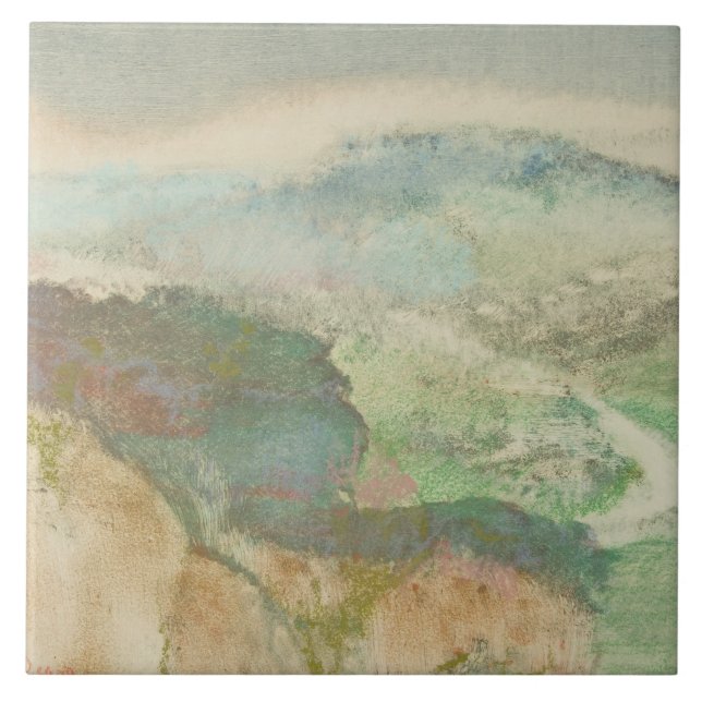 Carreau En Céramique Edgar Degas - paysage (Devant)