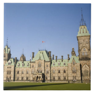 Carreau En Céramique Édifice du Parlement à Ottawa, Ontario, Canada