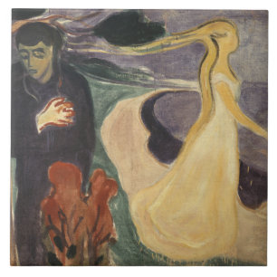 Carreau En Céramique Edvard Munch - Séparation