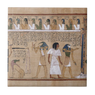 Carreau En Céramique Egyptien antique