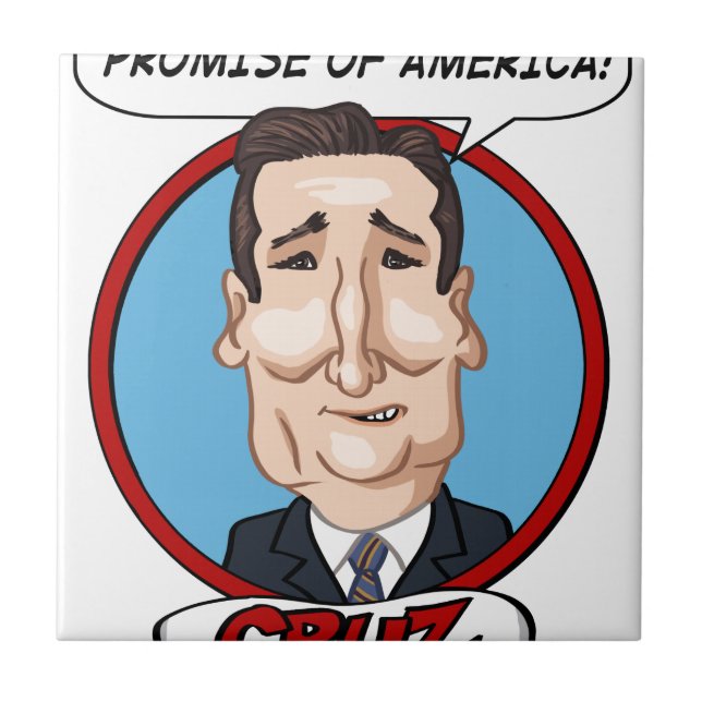Carreau En Céramique Élection 2016 présidentielle (Devant)