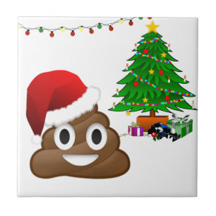 Carreau En Céramique emoji de noël