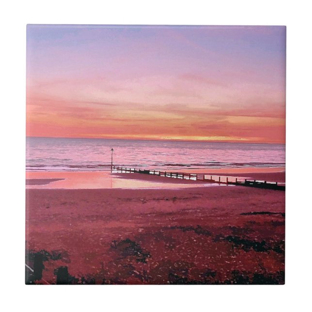 CARREAU EN CÉRAMIQUE ENSOLEIL (Devant)