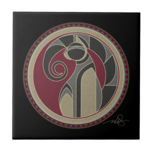 Carreau En Céramique Esprit De Chat