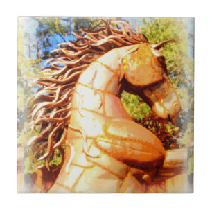 Carreau En Céramique étalon mustang