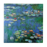 Etang Lily en bleu Impressionnisme