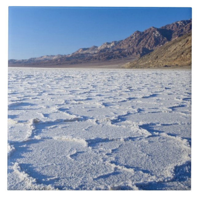 Carreau En Céramique États-Unis, Californie, Death Valley NP, Salt Form (Devant)