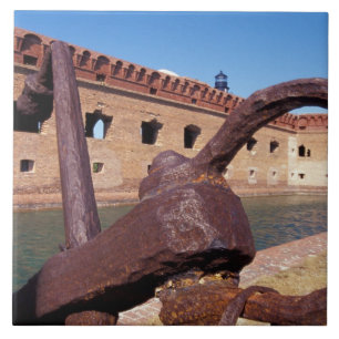Carreau En Céramique États-Unis, Floride Keys, Fort Jefferson, 1846,