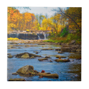 Carreau En Céramique États-Unis, Indiana. Cataract Falls State Recreat