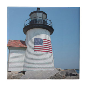 Carreau En Céramique États-Unis, Massachusetts, Nantucket. Brant Point