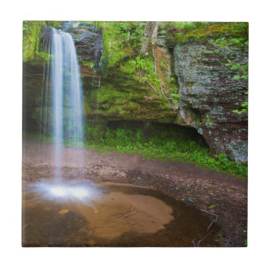 Carreau En Céramique États-Unis, Michigan. Chutes de Scott dans le Mich
