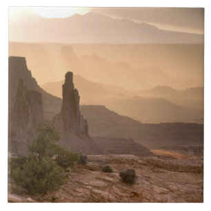 Carreau En Céramique États-Unis; Utah; Parc national de Canyonlands. Vu