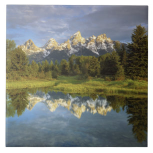 Carreau En Céramique États-Unis, Wyoming, Parc national de Grand Teton.