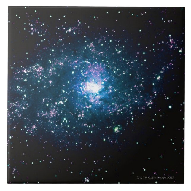 Carreau En Céramique Étoiles dans l'espace (Devant)