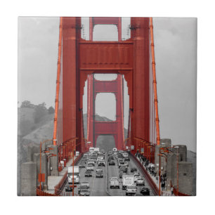 CARREAU EN CÉRAMIQUE ÉTONNANT ! GOLDEN GATE BRIDGE CALIFORNIE USA