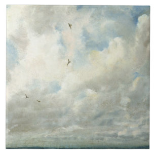Carreau En Céramique Étude de nuage de John Constable  , 1821 (huile