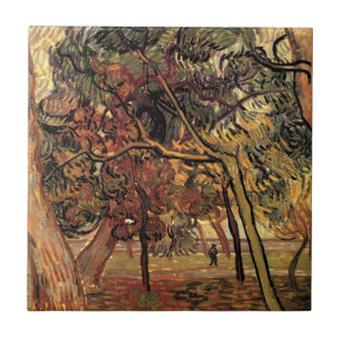Carreau En Céramique Étude des pins par Vincent van Gogh
