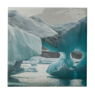 Carreau En Céramique Europe, Islande, JokUSArlon. Formations d'icebergs