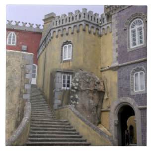 Carreau En Céramique Europe, Portugal, Sintra. Pena National 2