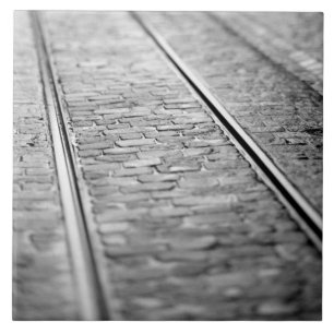Carreau En Céramique Europe, Suisse, Berne. Voies de tramway, 2