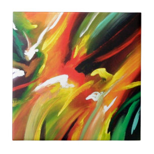 Carreau En Céramique Expressionism