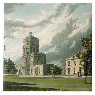 Carreau En Céramique Extérieur de l'observatoire astronomique, illustra