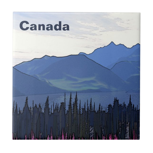 Carreau En Céramique Extrême-Nord été (Devant)