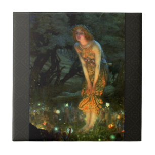 Carreau En Céramique Fairy Circle Fairies Midsummer Eve