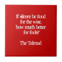 Faites taire pour la citation de sagesse