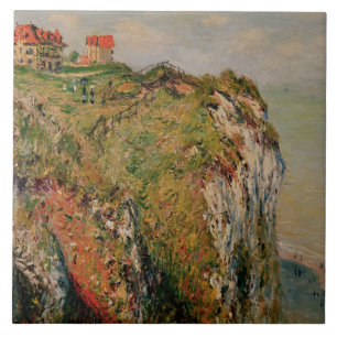 Carreau En Céramique Falaise de Claude Monet   chez Dieppe, 1882