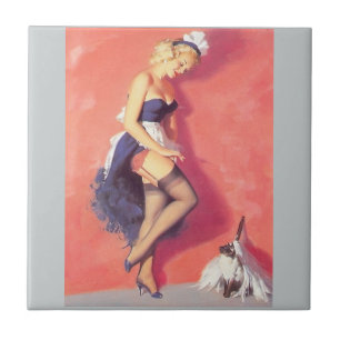 Carreau En Céramique Femme française