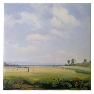 Carreau En Céramique Fenaison, 1838 (huile sur la toile)